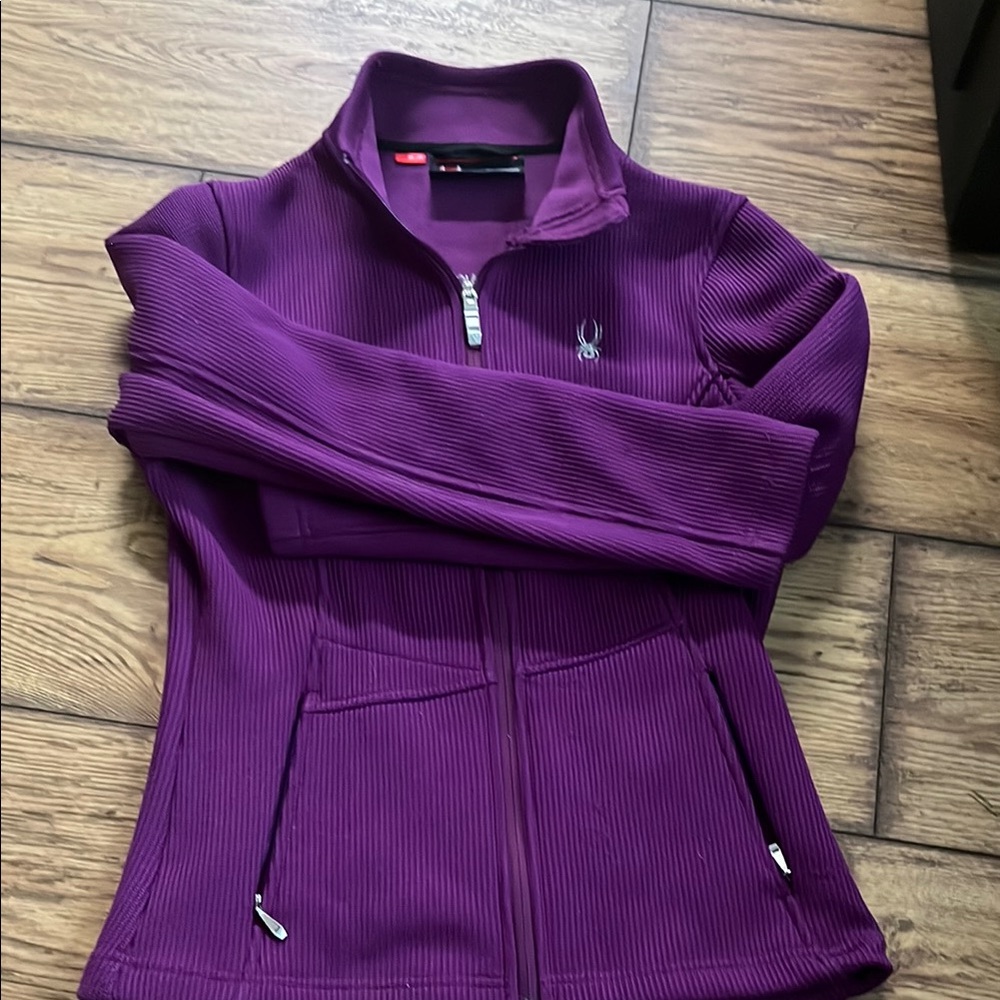 Spyder Purple Ski & Snow Jacket Performance Fit